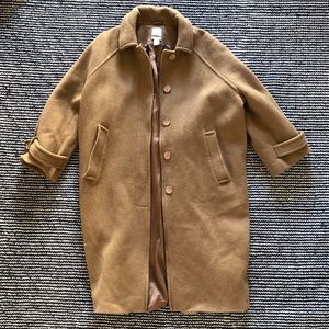 Camel 🐪 wool laine trench coat
